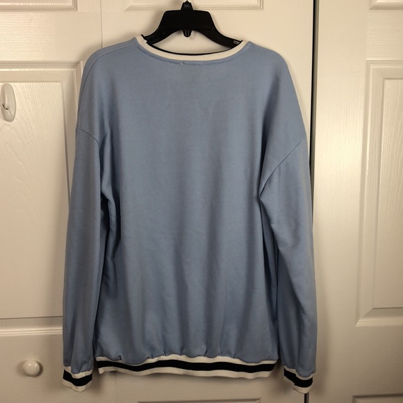 Men's Crew Neck Figure Print Sweatshirt size XXL - Picture 3 of 10